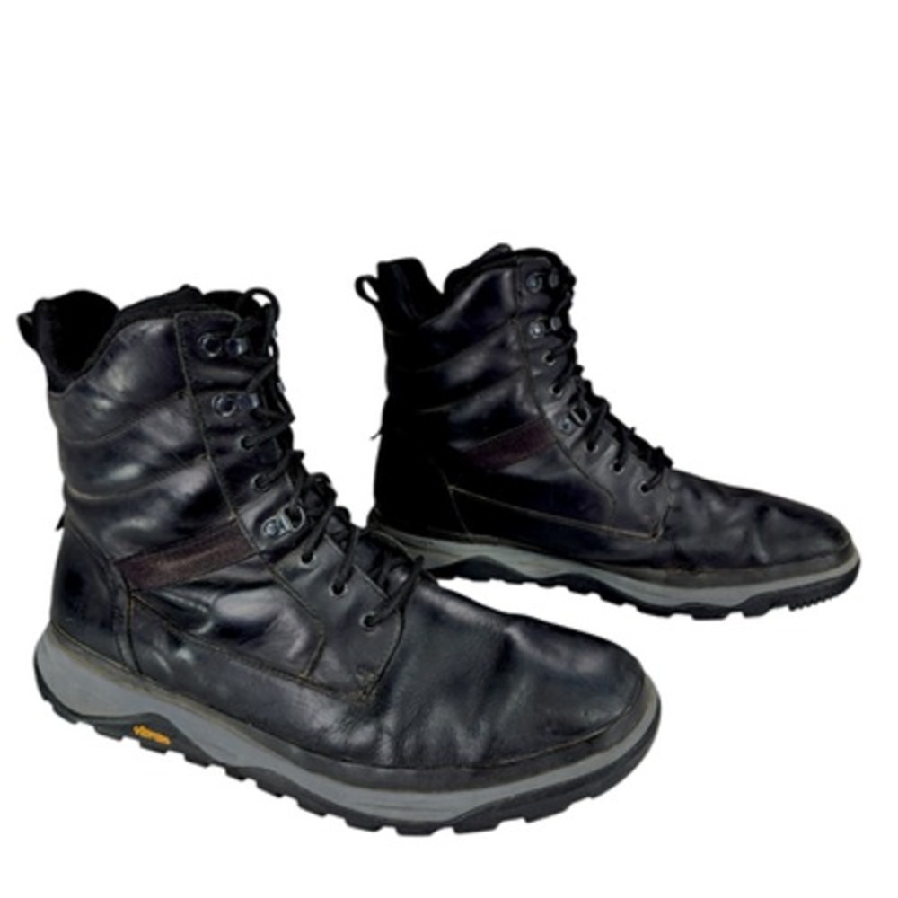 Merrell Tremblant Boots Sz 14 Men‎ Black 8" Polar Waterproof Ice+ Vibram Sole